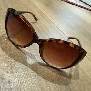 Tortoise Shell Big Sunglasses